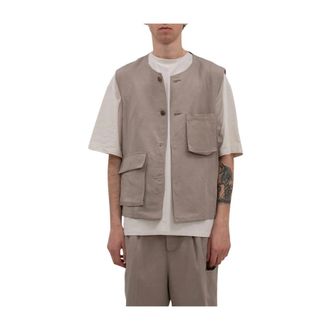 Costumein Heren, Jassen, Grijs, Maat: 2XL
