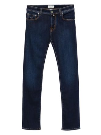 Jacob Cohen Jeans Nick con cuciture a contrasto - Blu