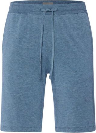 Hanro Casuals Drawstring Shorts in Retro Blue Melange at Nordstrom, Size Xx-Large
