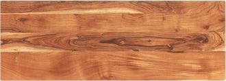 vidaXL vidaXL Piano Tavolo 140x60x2,5 cm Rettangolare Legno Massello Acacia