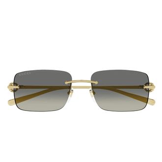 Gucci Sunglasses Gg1703 S 005 Gold/Gray Unisex