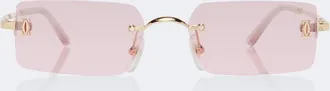 Cartier C De Cartier rectangular sunglasses