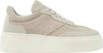 VIA VAI Isa Rue Sneakers - Dames - Sneakers - Beige - 41 EU - Leer - Schoenen