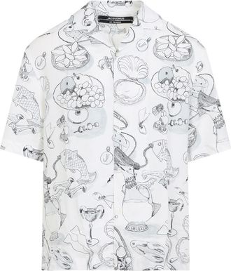 Jacquemus Off White Printed Shirt