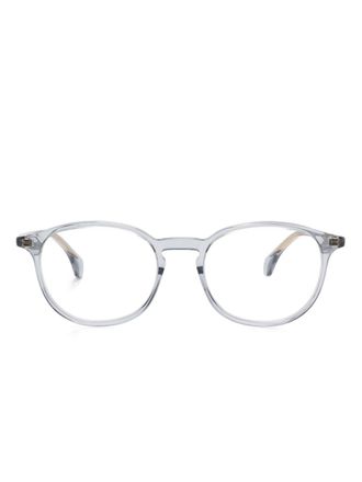 Gucci round-frame glasses - Blue