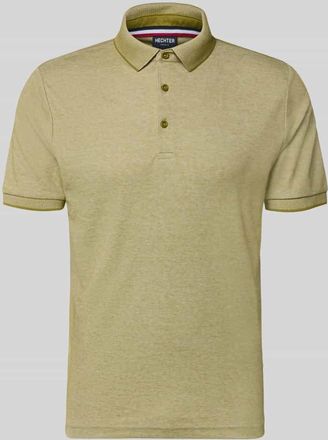 Daniel Hechter Slim Fit Poloshirt mit Label-Detail in Gruen, Gr&ouml;&szlig;e XXXL