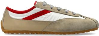 Alexander McQueen Boxe Sneaker - Dames - Sneakers - Beige - 41 EU - Leer - Schoenen