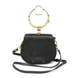 Chlo&eacute; Tweedehands leren handtassen - Dames - Pre-owned - Zwart - Maat: ONE Size Leer