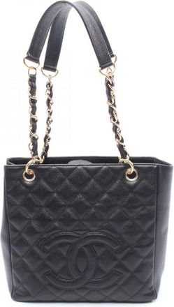 Chanel Matelasse Grained Calfskin Tote Bag (Pre-Owned)