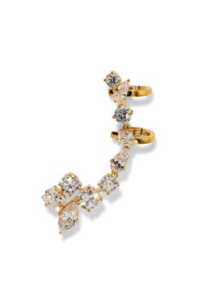 Nadri Lucia Single Ear Climber in Gold at Nordstrom