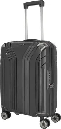 Travelite Koffer TRAVELITE Elvaa Trolley, Damen, Gr. B/H/T: 40cm x 55cm x 20cm 41 l, schwarz, Koffer Koffer