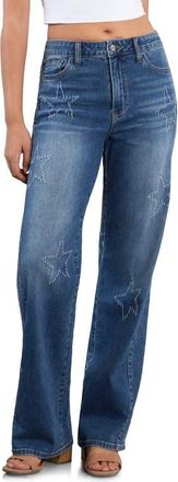 HINT OF BLU Star Bootcut Jeans in Fresh Denim at Nordstrom, Size 26