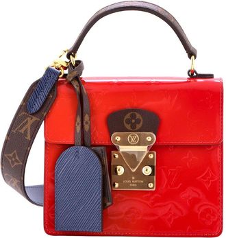 Louis Vuitton Spring Street Nm Handbag Monogram Vernis With Monogram And Epi (Authentic Pre-Loved)