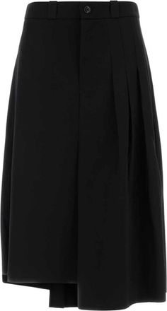 Our Legacy Origami Rok - Dames - Midirokken - Zwart - M - Wol - Rokken