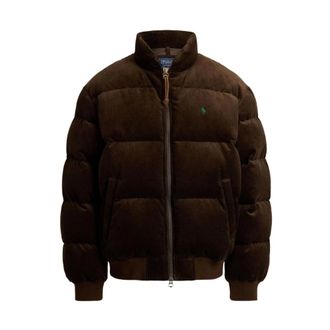 Polo Ralph Lauren Jassen, Heren, Bruin, M, Gepolsterde jas