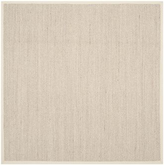 Safavieh Alfombra sisal m&aacute;rmol/beige 122 x 122 cm