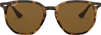 Ray-Ban Zonnebril - Dames - Zonnebrillen - Bruin - 54 MM - Nylon - Accessoires