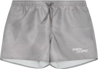 A|X Armani Exchange Boxer Beachwear - Heren - Strandmode - Wit - 2XL - Badmode