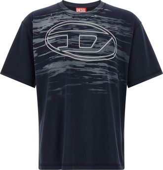 Diesel T-Boxt-T5 T Shirt Nero-Uomo