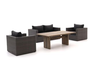 Forza Furniture Forza Barolo/ROUGH-L 160cm dining loungeset 4-delig