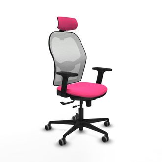 Piqueras y Crespo Silla De Oficina Piqueras Y Crespo Jorquera Traslack Negro Espuma Alta Densidad