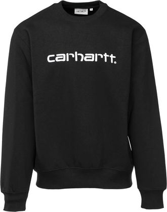Carhartt Work in Progress Sweatshirt - Heren - Sweatshirts - Zwart - L - Katoen - Hoodies & sweatvesten