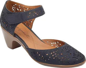 Easy Spirit Cindie Pump in Black Nu at Nordstrom, Size 5.5