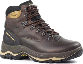 Grisport Edmonton Mens Brown Leather Hiking Boots 12 Brown