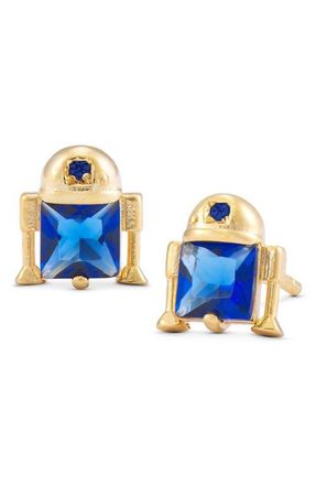 Girls Crew Star Wars R2D2 Stud Earrings in Gold at Nordstrom