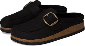 White Mountain Bueno Womens Clog Shoes Black : 11 M, Suede