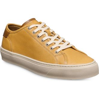 Allen Edmonds Jones Low Top Sneaker in Amber at Nordstrom, Size 10.5