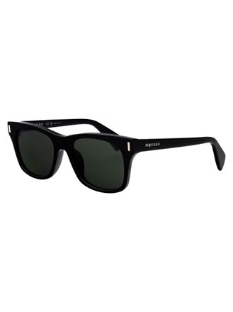 Alexander McQueen Mens Sunglasses Am0551s Black Acetate