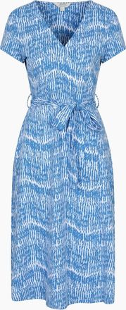 Mountain Warehouse Womens Mountain Warehouse Womens/Ladies Santorini Wrap Midi Dress - Blue - Size: 16
