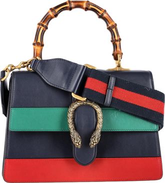 Gucci Pre-owned Womens Dionysus Medium Top Handle Bag in Multicolor Leather - Multicolour - One Size