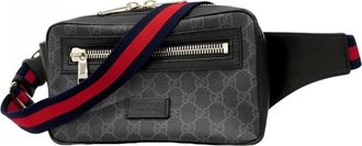 Gucci Black Pvc Sling Bag (Pre-Owned)