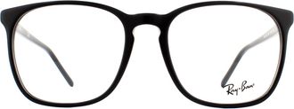 Ray-Ban Unisex Glasses Frames RB5387 2000 Black 54mm - One Size