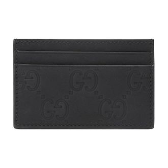 Gucci 771315 Aac 0L 1000 - unisex - Portefeuilles - Zwart - ONE Size - Leer - Accessoires