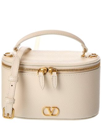Valentino Vlogo Signature Mini Leather Shoulder Bag