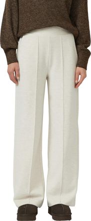 s.Oliver Sweathose S.OLIVER, Damen, Gr. 36, N-Gr, light beige melange, Sweatware, Obermaterial: 50% Baumwolle, 50% Polyester, meliert, lang, Hosen Sweathose, m