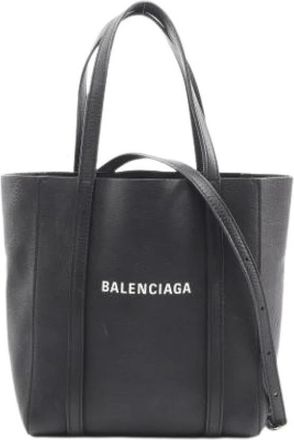 Balenciaga Pre-owned Tote Bags, female, Black, Size: ONE SIZE Pre-owned Vintage Tote Bag