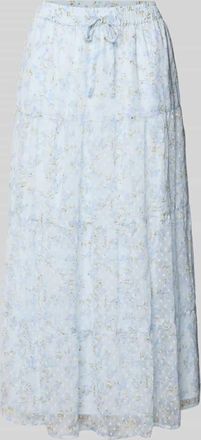 Only Ausgestellter Maxi-Rock mit elastischem Bund Modell LELIZA in Hellblau, Gr&ouml;&szlig;e XS