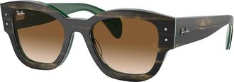 Ray-Ban RB7681SF Jorge Asian Fit 140251 Mens Sunglasses Green Size 52
