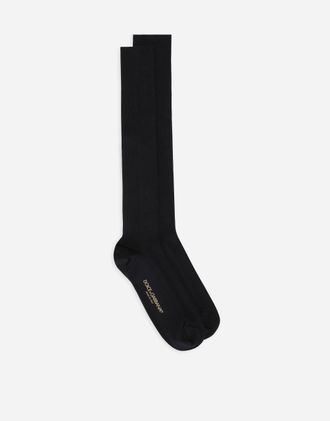 Dolce & Gabbana Calza - Man Socks Blue Xl