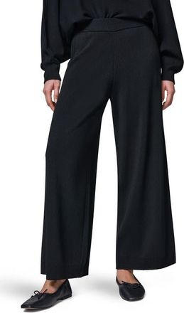 DKNY Milano Stitch Knit Pants in Black at Nordstrom, Size X-Small