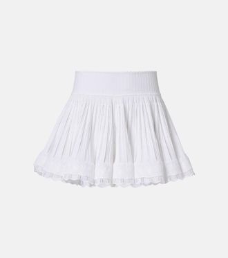 Alaia Ala&iuml;a Knitted miniskirt