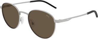 Puma PU0535S 002 Mens Sunglasses Gunmetal Size 50 - Free RX Lenses - Free RX Lenses