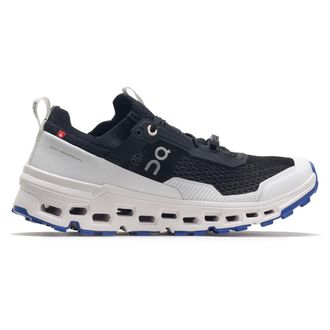 On Cloudultra 2 Textile Synthetic Womens Lace Up Trainers - Black White - Size:UK 4.5