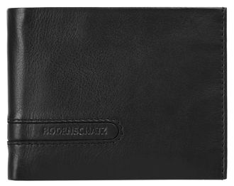 Bodenschatz Geldb&ouml;rse BODENSCHATZ, Herren, schwarz, Leder, Kleinlederwaren Geldb&ouml;rse, echt Leder