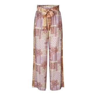 Lollys Laundry Liam Pant - Dames - Wijde Broeken - Veelkleurig - XL - Broeken
