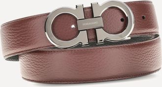 Ferragamo Cintura reversibile e regolabile Gancini Man 105
